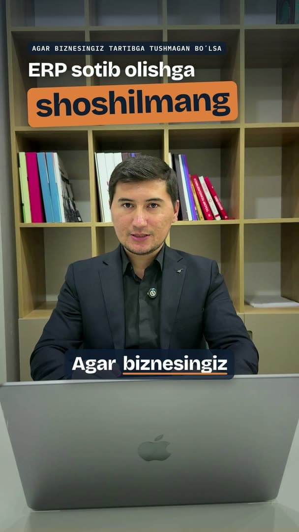 ERP sotib olishga shoshilmang